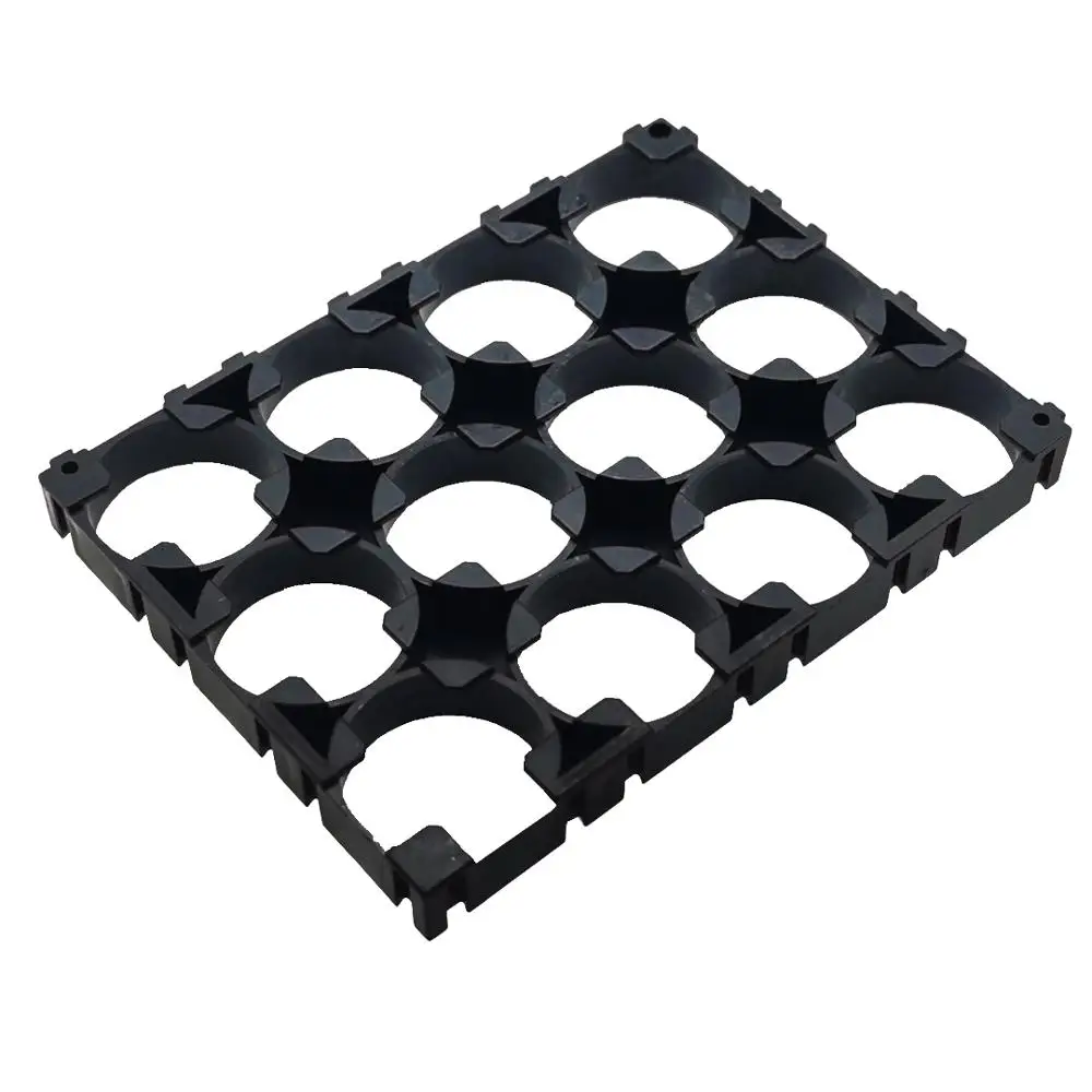 

30 шт./лот MasterFire 3*4 21700 держатель аккумулятора Кронштейн безопасности ячейки антивибрационные пластиковые скобы для литиевых батарей 21700