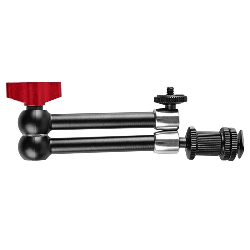 11 дюймов Регулируемая Артикуляционная фрикционная Магическая рукоятка и большой супер зажим, совместимый с Dslr камеры Rig, светодиодный светильник s, светильник вспышки