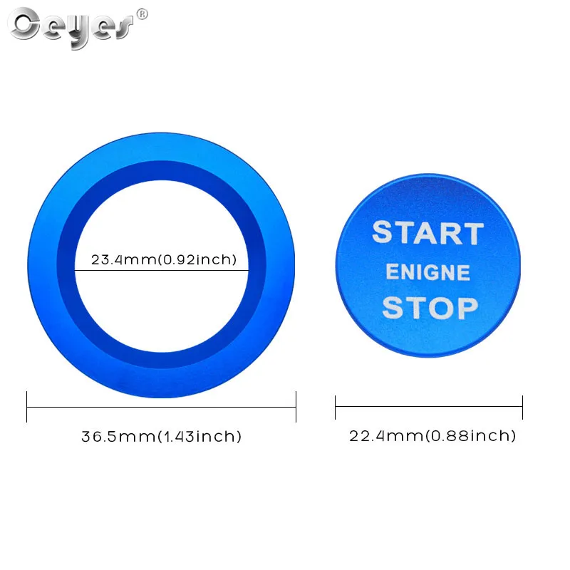 Car Start Engine Button Key Ring for LAND ROVER (22)