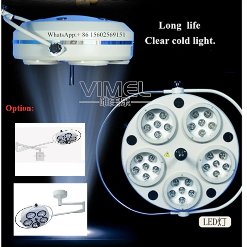 30 светодиодов Стоматологическая профессиональная Операционная лампа стоматологическая бестеневая лампа с холодным светом медицинская хирургическая лампа потолочного монтажа типа CE