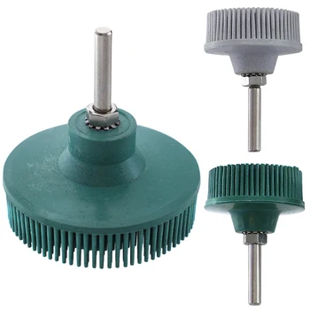 

Accessories Rust Removal Brush Elastic Polishing Wheel Tool Rubber Abrasive Wearable 50# 120# Car Deburring Bristle Disc