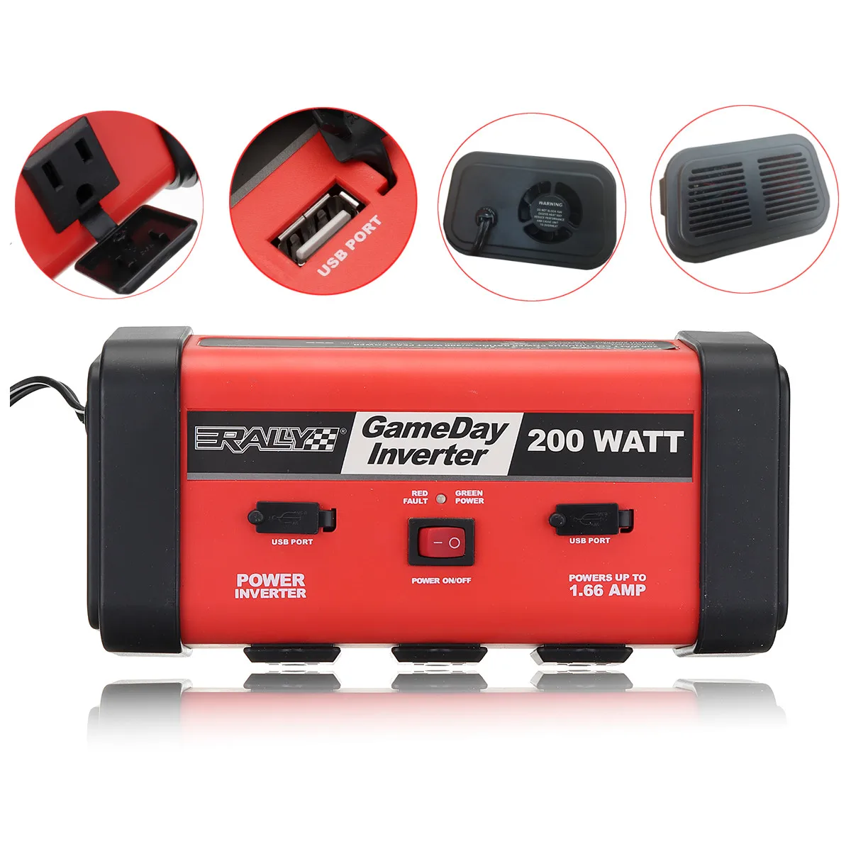 Auto Inverter 200W Auto Auto Power Inverter DC 12V zu AC 110V Adapter Konverter USB Ladegerät Auto Inverter 200W Auto Auto Power Inverter DC 12V zu AC 110V Adapter Konverter USB Ladegerät