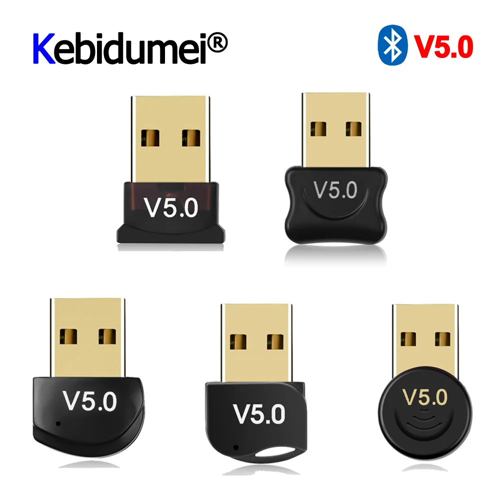 Miniadaptador Bluetooth 5,0, receptor inalámbrico, varios USB, receptor Dongle para portátil, ratón, teclado, accesorios