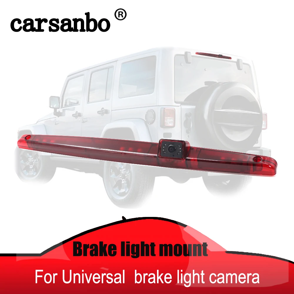 

Universal Car brake light Backup camera Rear view Reverse camera 1/3 PC4089 with 7 inch rear view mirror monitor optional
