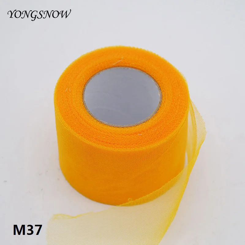 M37 25 ярд, 5 см, фатиновая юбка-пачка из блестящей прозрачной органзы с прозрачной сеткой «сделай сам» для девочек подарок, аксессуары для свадебной вечеринки - Цвет: M37