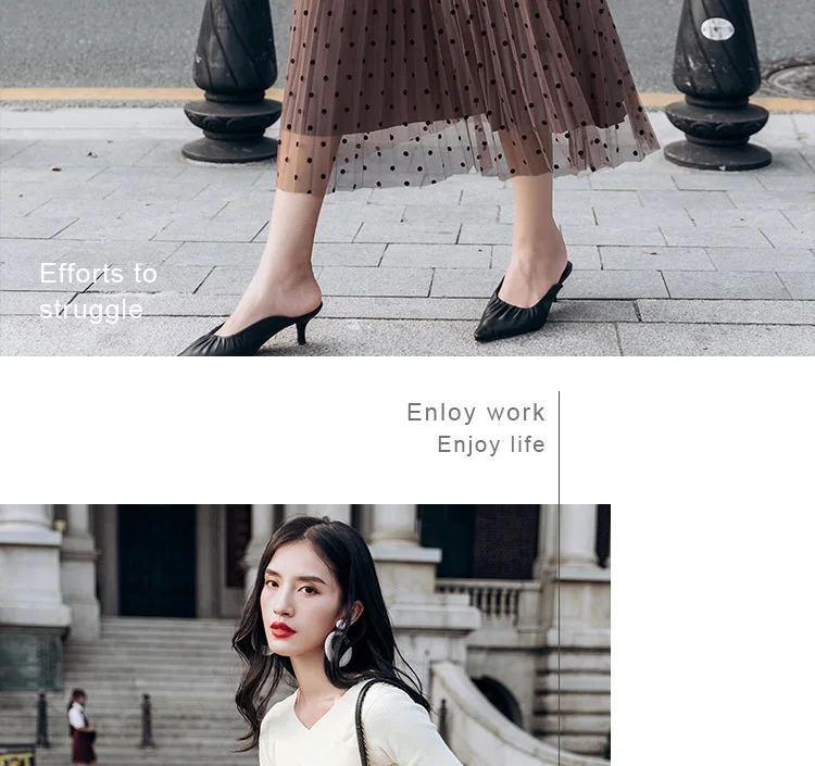 new autumn dot mesh skirt maxi women pleated pink skirts velvet winter long skirts for ladies streetwear jupe mujer
