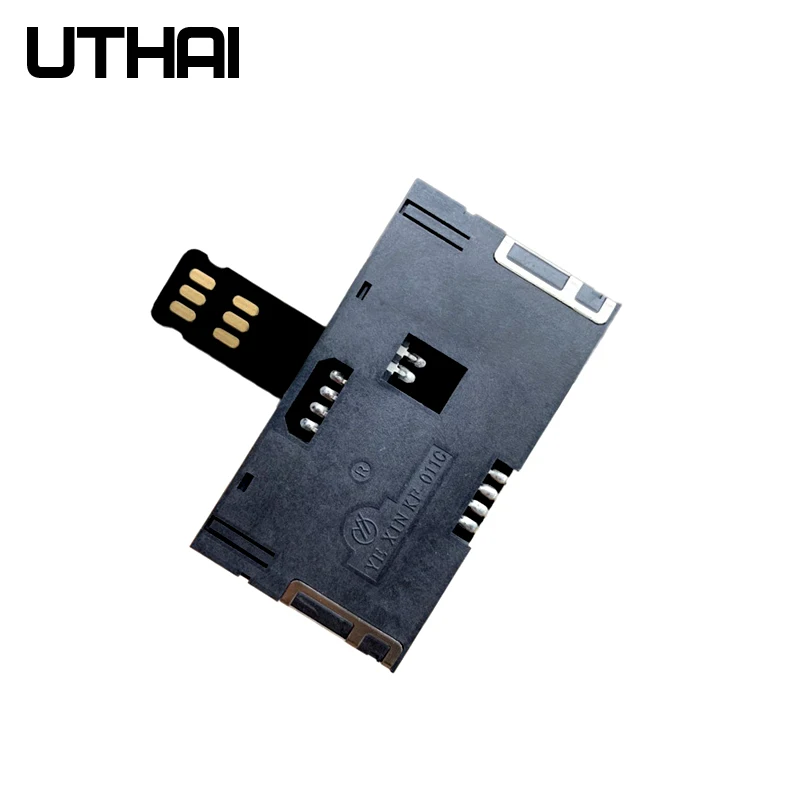 UTHAI T10 для iPhone, sim-карта, 4 в 1, внешний слот для карты, адаптер для быстрой смены карт, устройство для считывания sim-карт iPhone, держатель, перезагрузка, нано