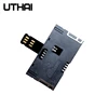UTHAI T10 pour iPhone SIM carte 4in1 adaptateur de fente pour carte externe changeur de carte rapide iPhone SIM support de lecteur de carte redémarrage gratuit Nano ► Photo 3/4