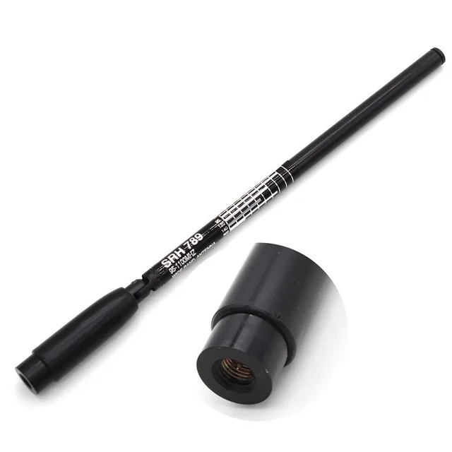 FFYY-SRH789 Telescopic Antenna SMA-Female Dual Band 95MHz-1100MHz For Baofeng TYT Wouxun Icom Walkie Talkie