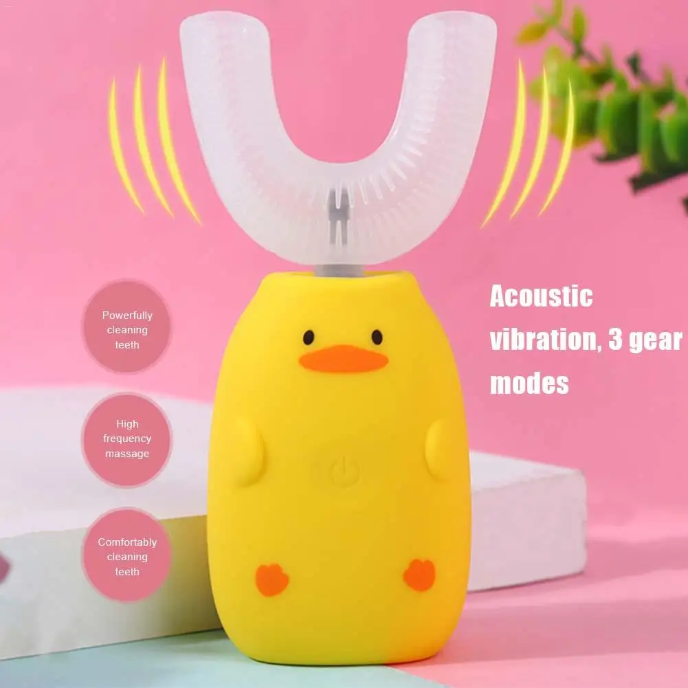 

Smart U-type Kids Electric Toothbrush Wireless Charging Automatic Tooth Cleaner