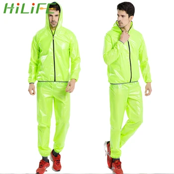 

HILIFE Rainwear Rain Gear Motorcycle Bicycle Rainsuit Impermeable Rain Cover Suit Raincoat 2 Colors Household Merchandises