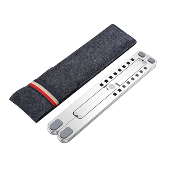 

11-17inch Cooling Folding Notebook Bracket Adjustable Angle Desktop Portable Holder Office Universal Non-Slip Laptop Stand