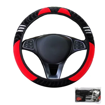 

Car Auto Steering Wheel Cover Wrap Without Inner Ring 5 colors Suitable for 37 - 38 cm M Size Steering-Wheel Fashion Girl Women