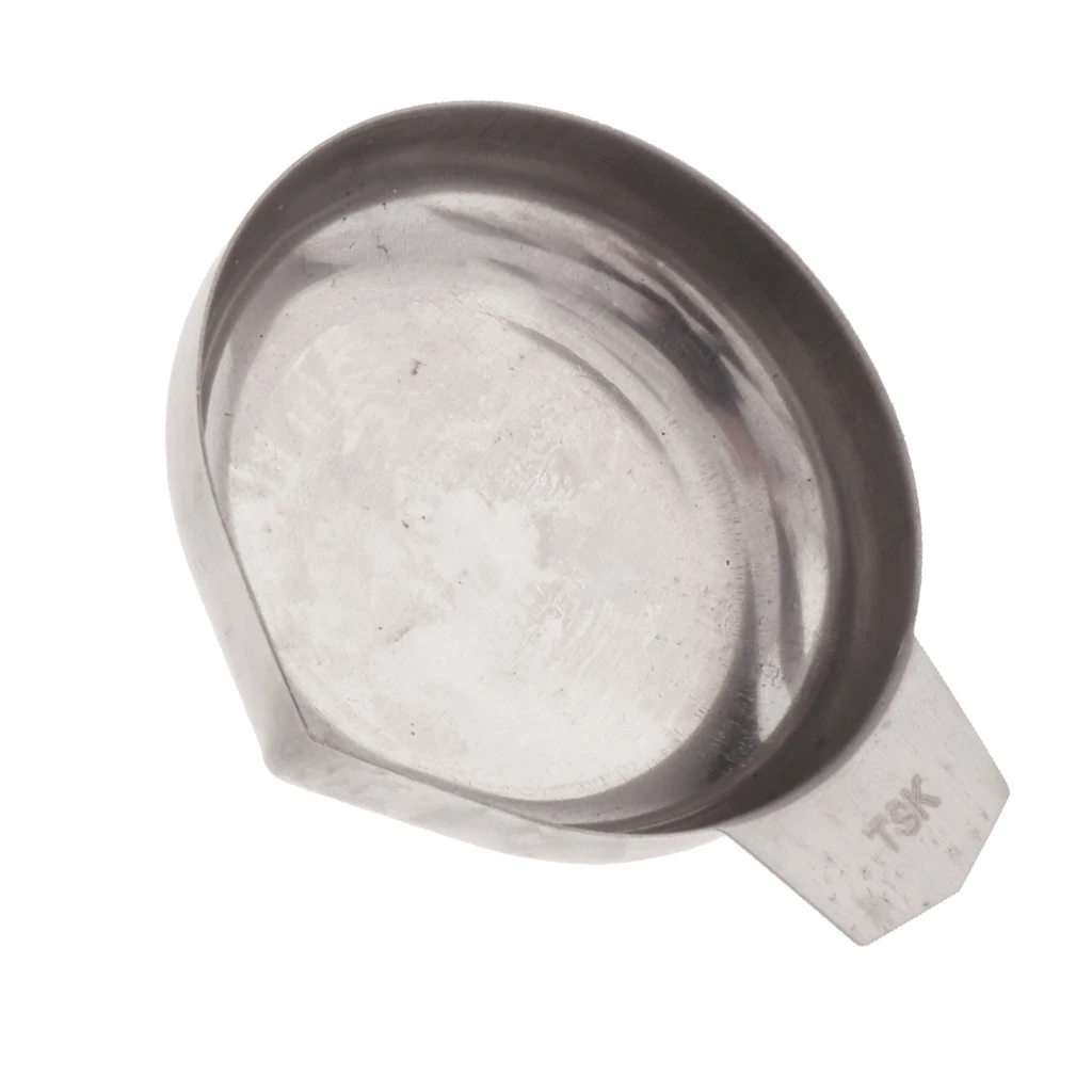 Small Metal Pocket Weighing Balance Scale Pan Dish Bowl Holder Jewelry Tools