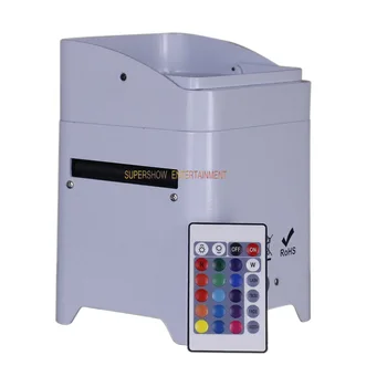 

Wifi LED Battery Par Light 6*18W Wireless Up Lighting RGBWA 6 in 1with iOS&Andorid Phone App Remote Control for Nightclub Stage