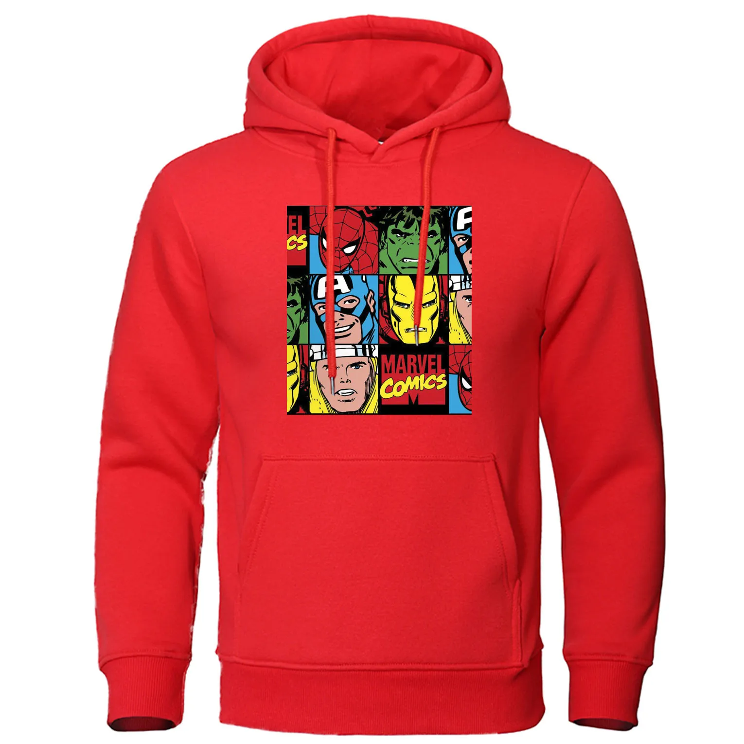 Модные кофты с капюшоном "Marvel", мужской осенний пуловер, толстовка супергероя Мстителей, высококачественный спортивный костюм, Повседневная Уличная толстовка с капюшоном
