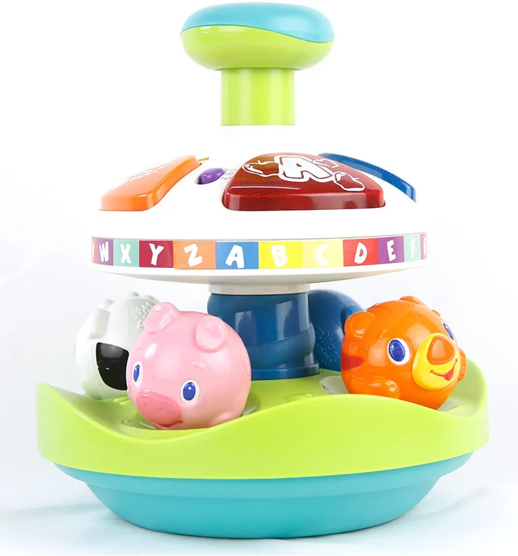 

Bright Baby Educational Toy Rotary Table Aged 1-2 Years Music Light Infants Early Education ENLIGHTEN