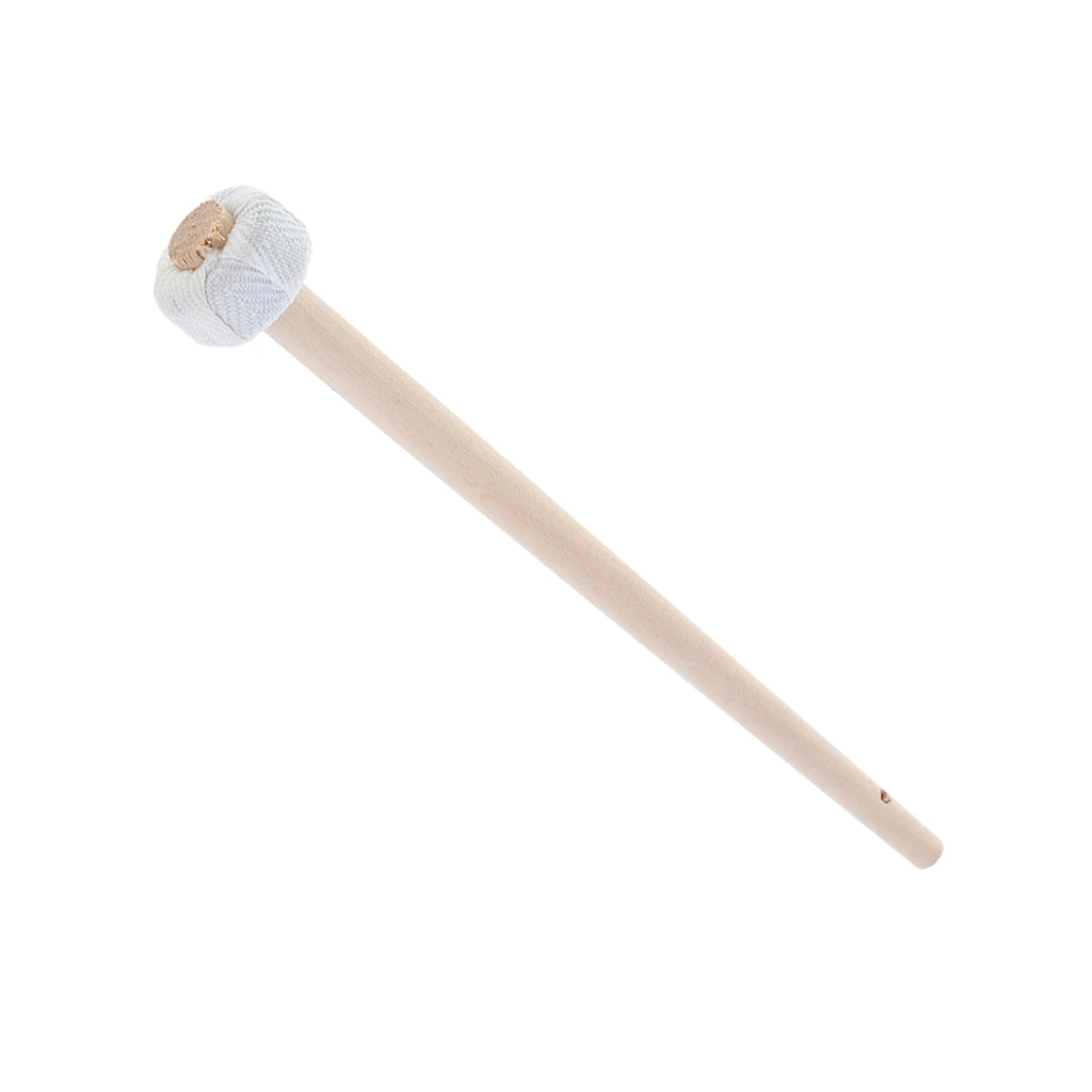 Durable Solid Wood Cymbal Gong Playing Hammer Rod Mallet For 28-36 Gong Replacement Parts