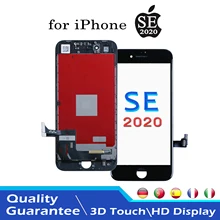 Iphone se2 se 2020 substituição da tela lcd tela de toque digitador assembléia display ferramentas sem câmera botão casa se2020