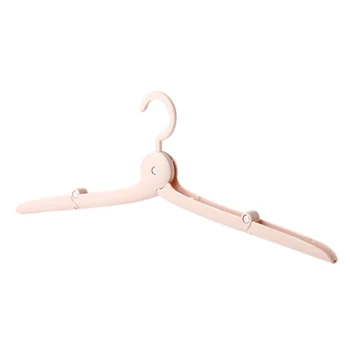 

10Pcs Portable Folding Hanger Multi-Functional Travel Hanger Camping Travel Clothing Drying Cloth Hangers Storage
