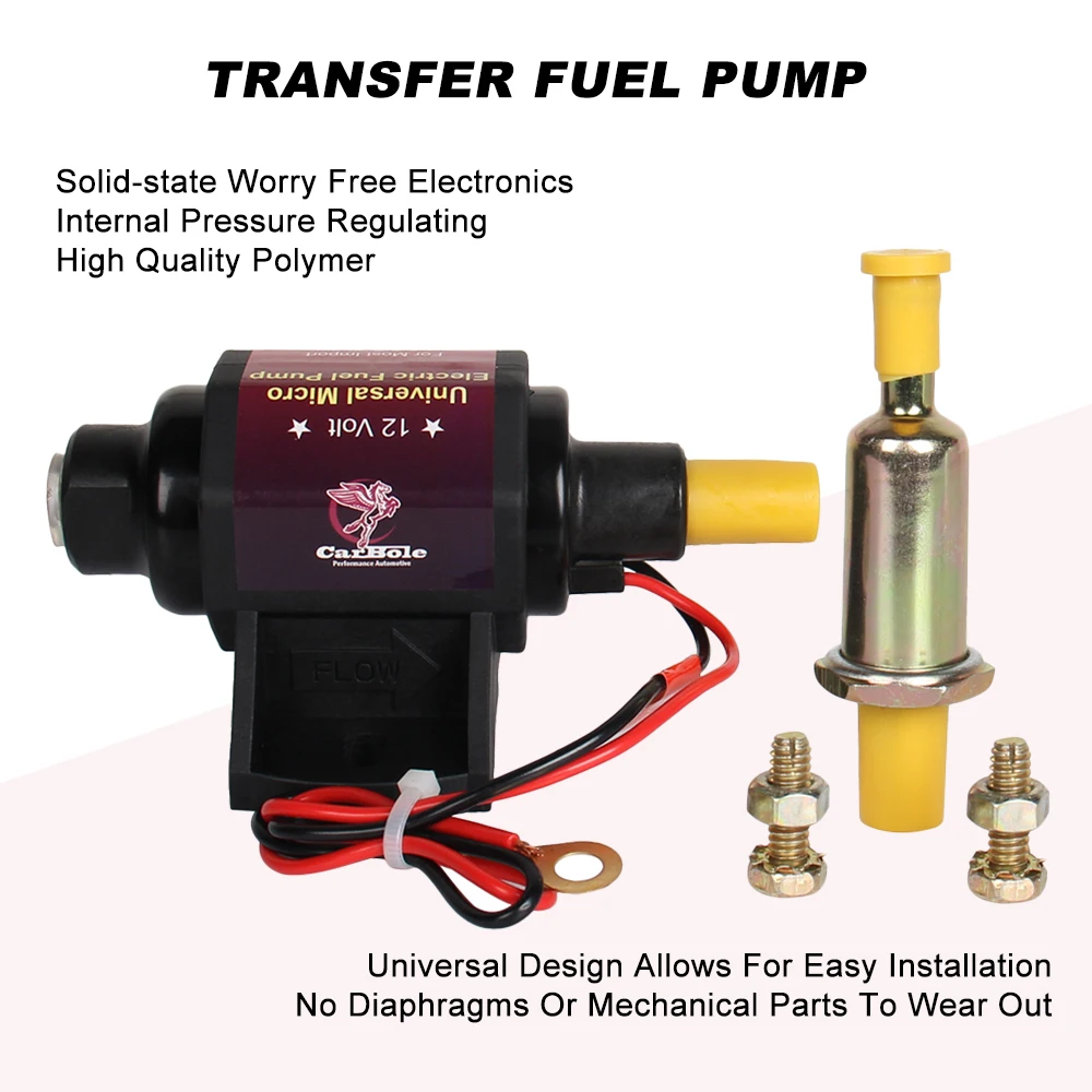 UNIVERSAL CARB 5//16 FUEL PUMP 2-3 DAYS IMPORT VEH