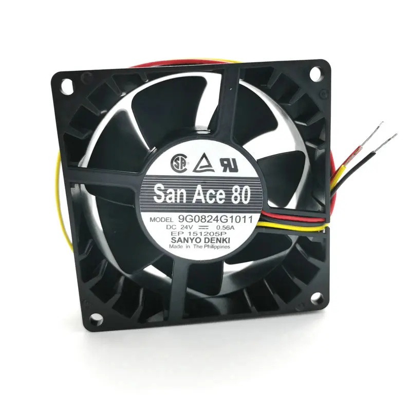 산요 8cm 8038 24v 0.56a 9G0824G1011 9G0824H1011 9G0824G101 9G0824H101 냉각 ...