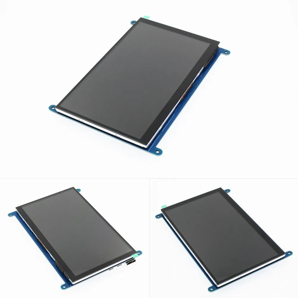 Taidacent 1024*600 HDMI емкостный сенсорный монитор ips 7 дюймов сенсорный экран Lcd Tft экран дисплей для Raspberry Pi 3 Model B