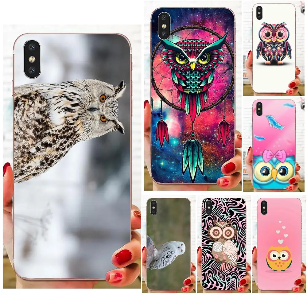 Сова для Samsung Galaxy A71 Note 10 Plus A51 чехол A50 A 71 51 Мягкий Силиконовый ТПУ прозрачный