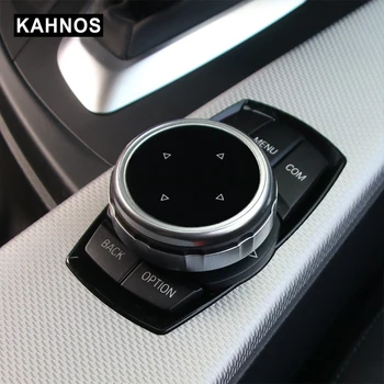 

Car Multimedia Buttons Cover Decoration for BMW 1 2 3 5 7 Series X1 X3 X4 X5 X6 E90 F11 Interior Accessories