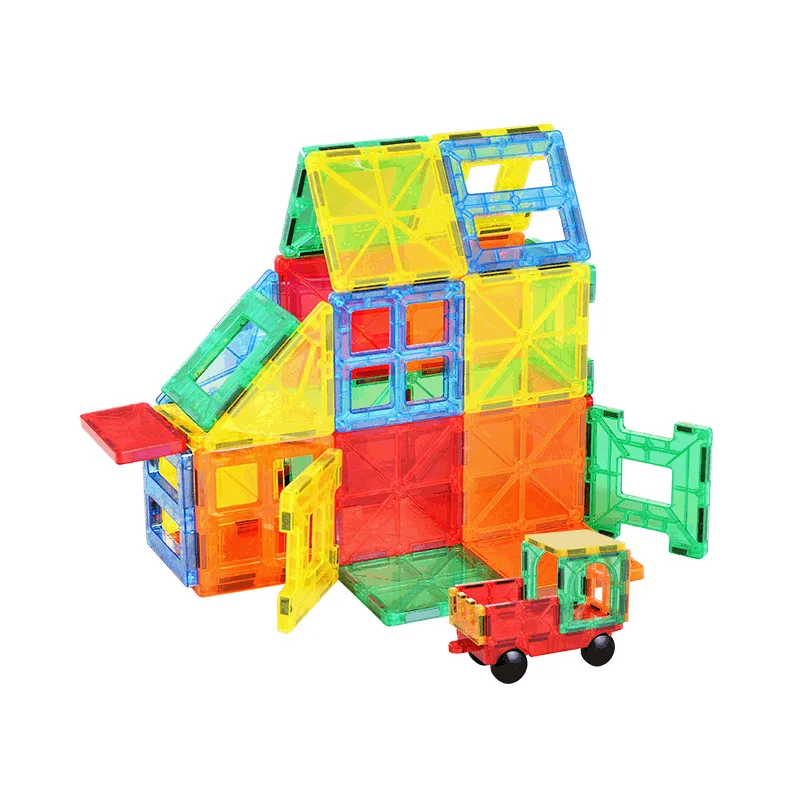 

Magnetic Building Blocks Magnetic Building Piece Toy Manufacturers Direct Selling Flexible Pulling Magnetic Sheet Children Early