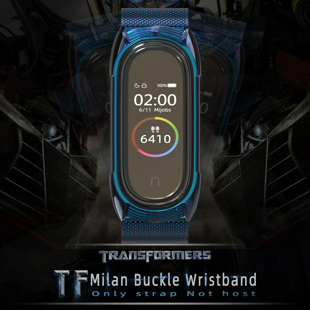 Для Mi Band 4 ремешок для Xiaomi Металлический Безвинтовой браслет из нержавеющей стали