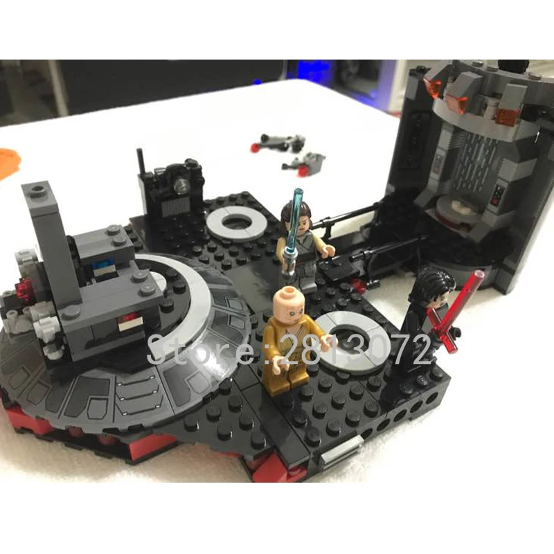 05148 Snoke's Throne Room Star Wars 75216 Buliding блоки 551 шт кирпичи игрушки совместимый подарок для детей