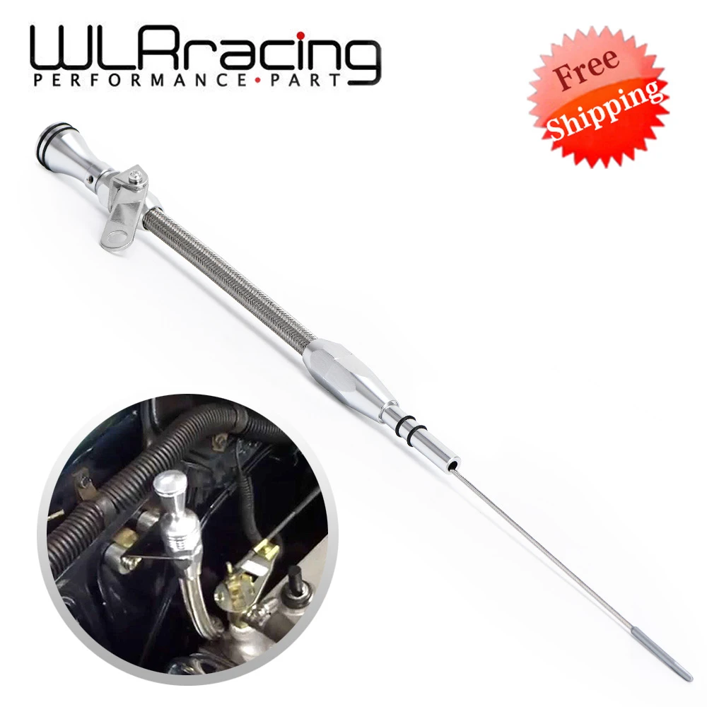 Stainless Steel Flexible Engine Oil Dipstick Braided Sbf For Ford 260 289 302 Mustang Truck Small Block Wlr Gj004 Aliexpress