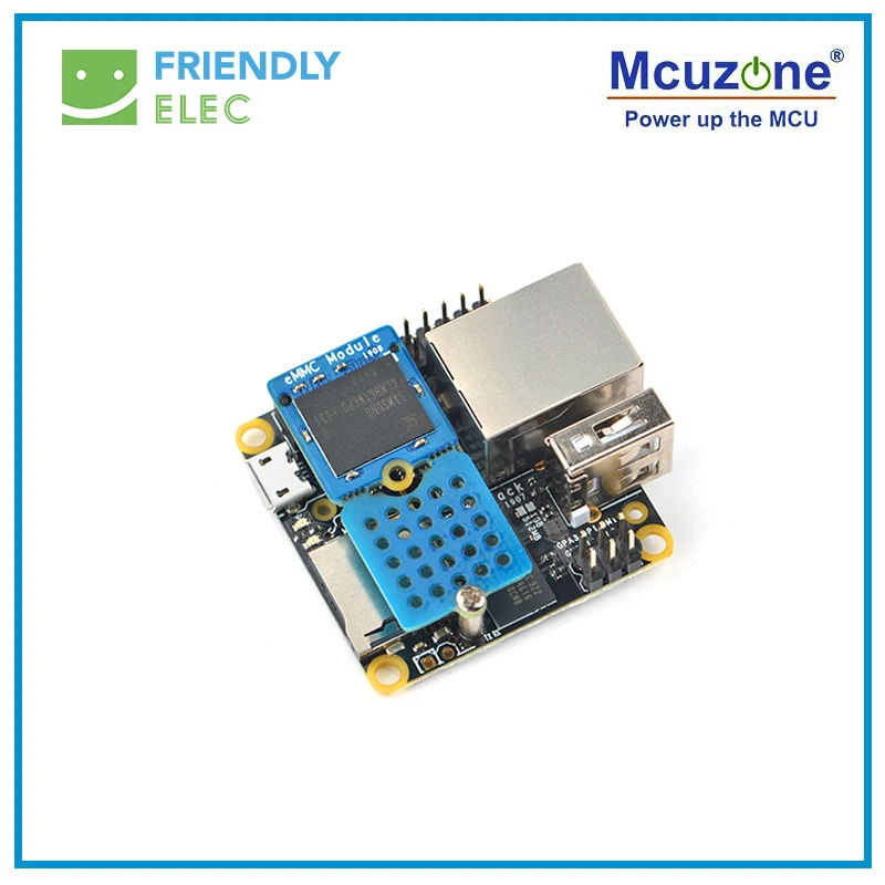 FriendlyELEC Новинка NanoPi NEO2 черный LTS макетная плата быстрее, чем Raspberry PI 40X40 мм ARM Cortex-A53 Allwinner H5