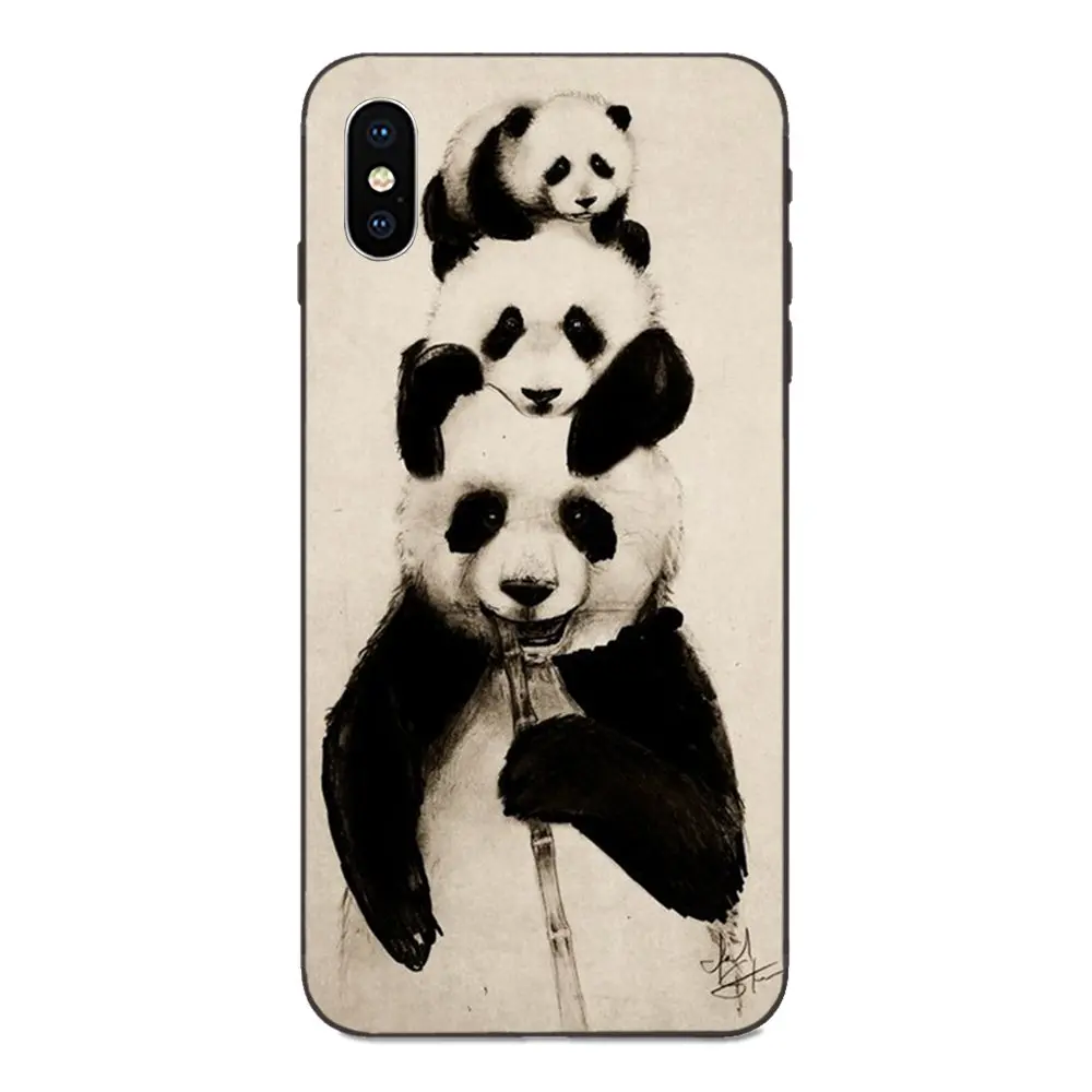Для Xiaomi Redmi Note 3 3 S 4 4A 4X5 5A 6 6A 7 7A K20 Plus Pro S2 Y2 Y3 мягкий TPU крышка аккумулятора чехол с рисунком панды и милые носки с рисунками зверей из мультфильмов