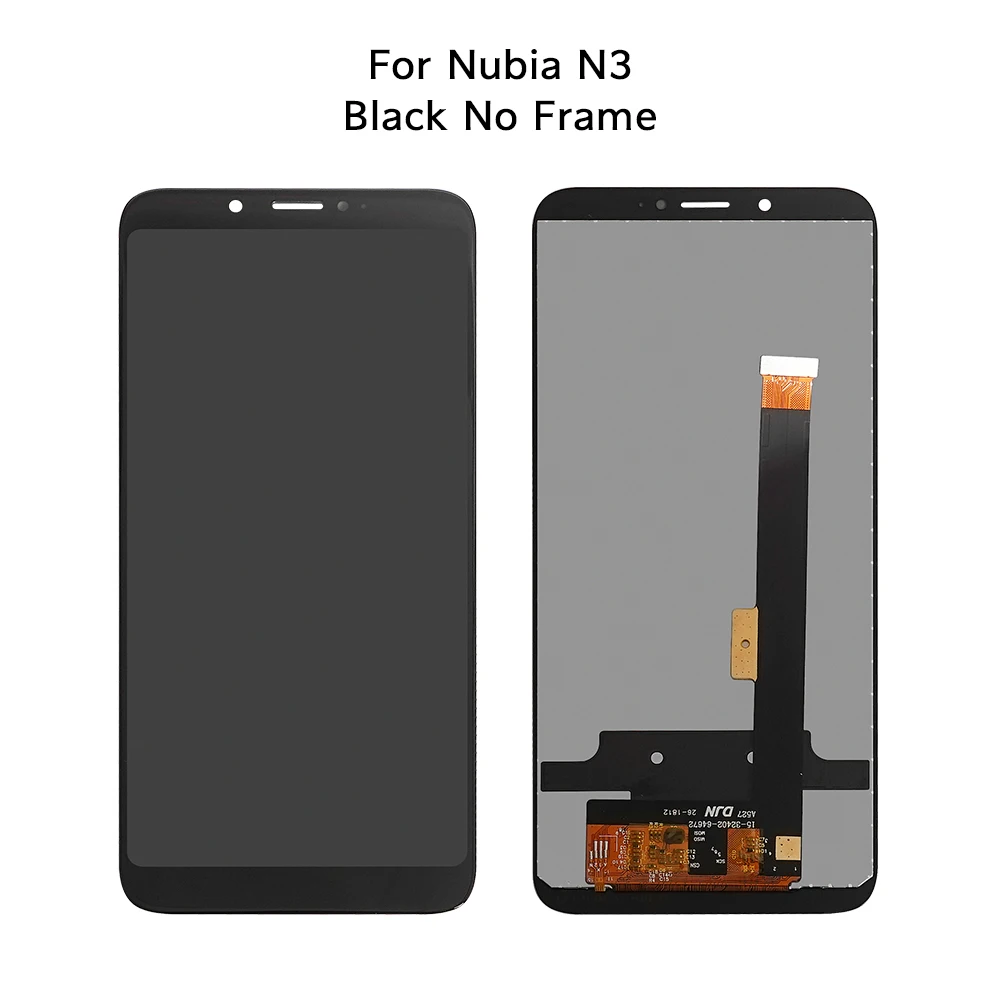 Оригинальный ЖК-дисплей 6 01 дюйма для ZTE Nubia N3 NX608J NX617J кодирующий преобразователь