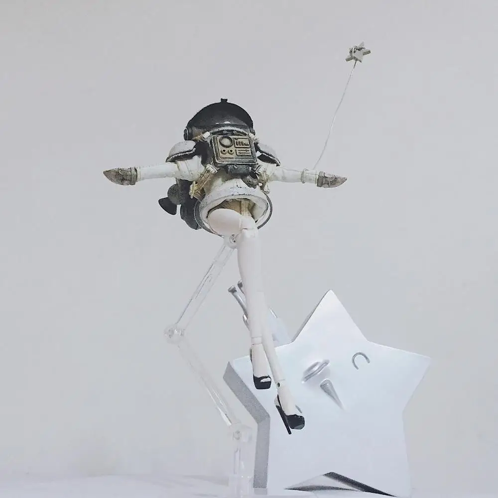 В наличии 1/12 3A женские игрушки Эшли Вуд WWR Lasstranaut Dark Matter членство астронавт