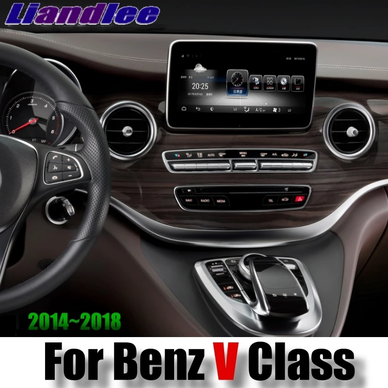 Для Mercedes Benz V Marco Polo MB W447 2014 ~ 2021 CarPlay Liandlee автомобильный мультимедийный плеер NAVI