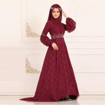 Элегантная мусульманская кружевная Абая Высокая талия Макси платье Vestidos кардиган кимоно длинный халат платья Jubah Ближний Восток ИД Рамадан исламский