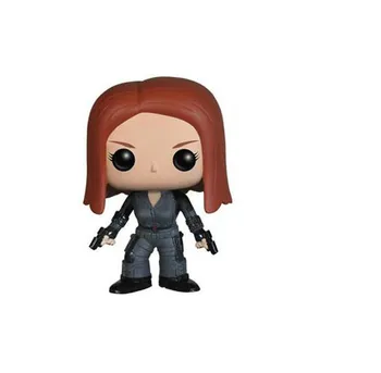 

Funko POP Heroes: Captain America Movie 2- Black Widow Collection Model Toys Vinyl Action Figures Kids Toys