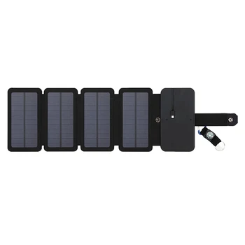 

Board Solar Powered Bag Panels Charging Portable Treasure Mobile Phone Folding Package Charger