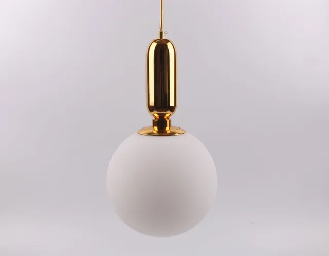 Luminaire moderne pendentif Led lumières chevet suspension barre salle à manger maison déco suspension lampe nordique goutte luminaire verre Ba 6