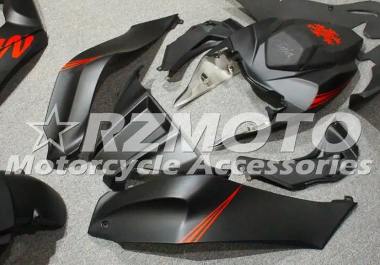 Новые ABS Обтекатели для мотоцикла комплект подходит для kawasaki Ninja ZX-10R zx10r 10r 16 17 Пользовательские бесплатно черный матовый красный