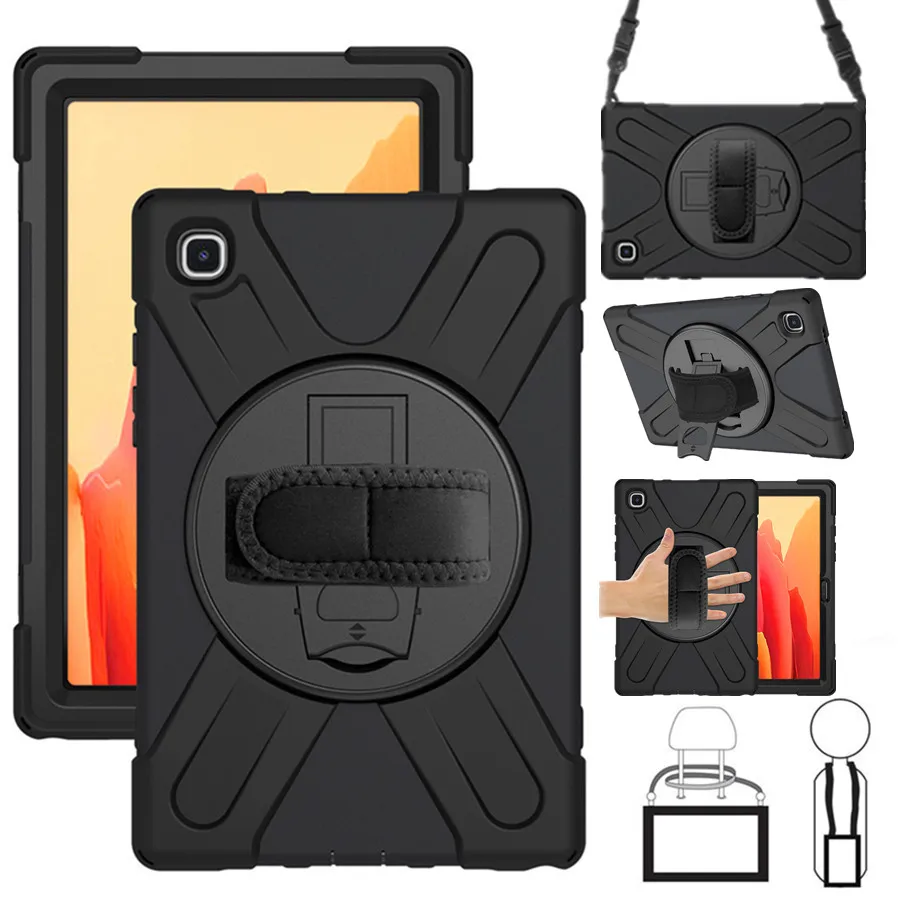 Galaxy Tab A7 10 4 2020 противоударный Дети чехол ручной подставки шейный ремешок для Samsung