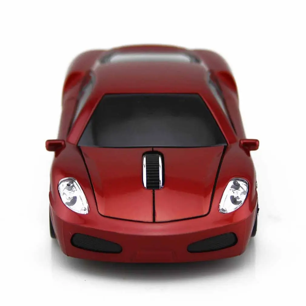 Креативная Беспроводная игровая мышь для моделирования спортивных автомобилей 2,4 г, оптическая мышь для компьютера, периферийные аксессуары, подарки