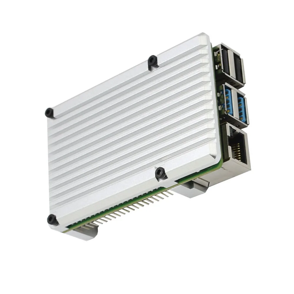 Защитный чехол для Raspberry Pi 4 B, аксессуары из алюминия