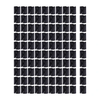 

200 Pack Wire Shelf Clips Wire Shelving Shelf Lock Clips for 1 Inch Diameter Post- Shelving Sleeves