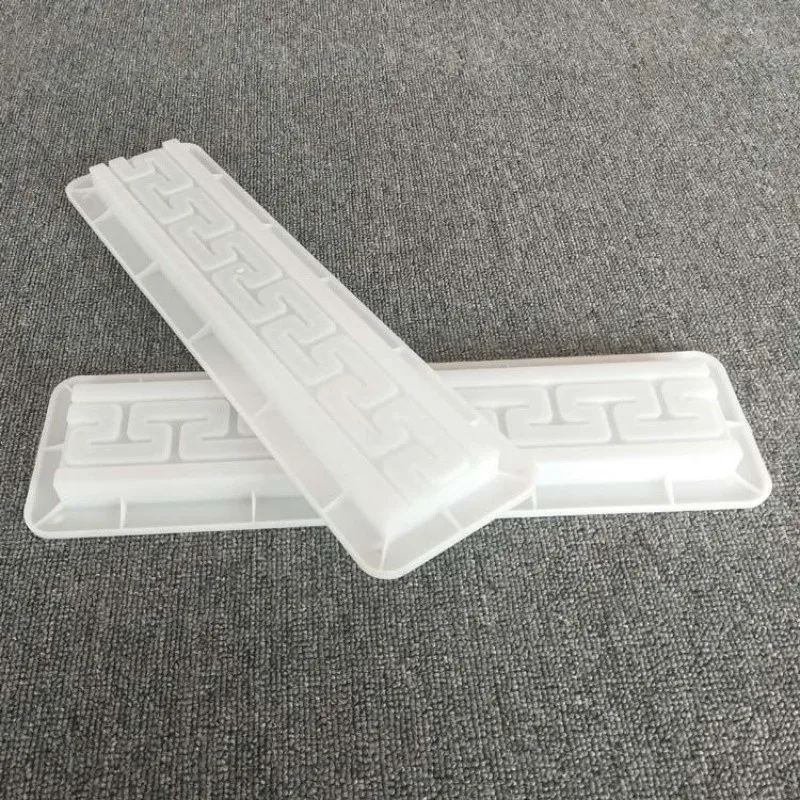 Cement Antique Brick Square Mould Garden Path Making Brick Mold 3D Carving Anti-Slip Concrete Plastic Paving Molds 45x8x2.5cm concrete molds garden path molds