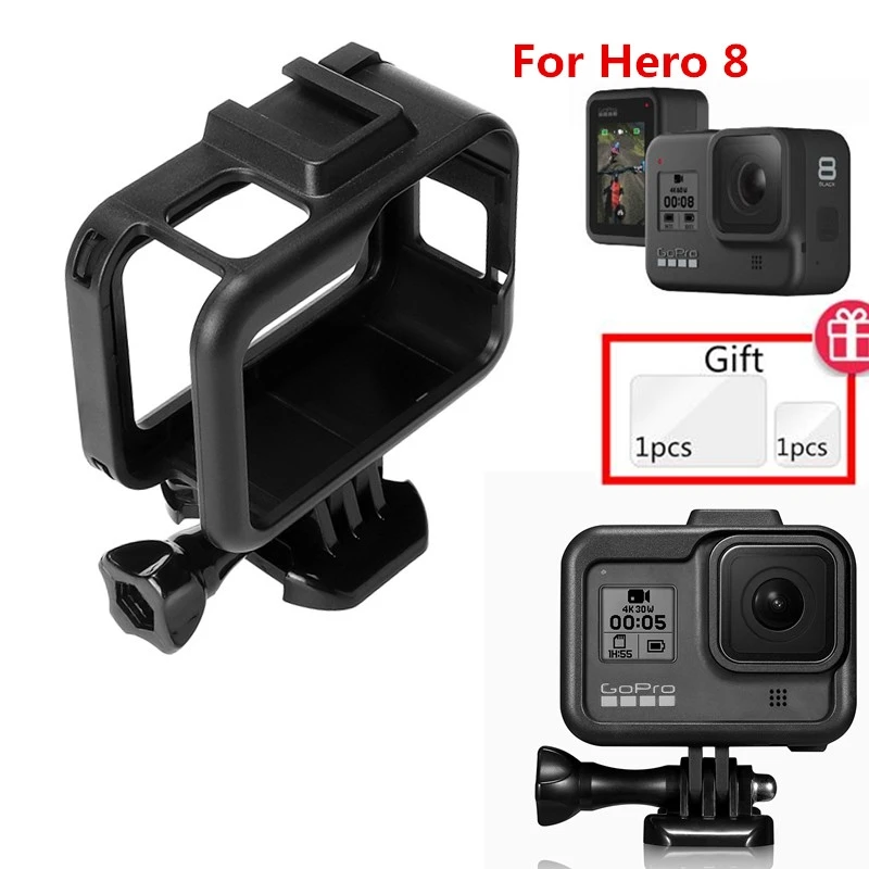 Suptig аксессуары для Gopro Hero 8 стандартная защитная рамка Корпус чехол крепление