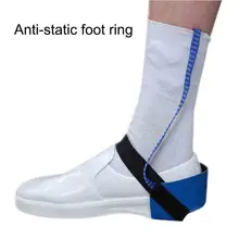 Статическая ножная повязка на запястье анти-ножное кольцо антистатические ножные кольца антистатические браслет ремешок на запястье разрядные кабели